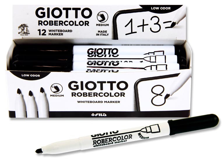 BIC Velleda Pocket Whiteboard Pens Large Bullet Nib -Assorted Colours, Pack  of 4 BIC