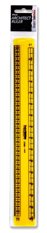 1 Pc 15cm Transparent Ruler Creative Mitsubishi Ruler Student