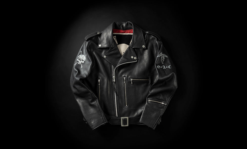 O.A.C X Death Cigarettes Biker jacket