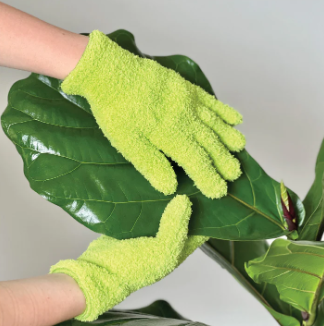 microfiber leaf gloves