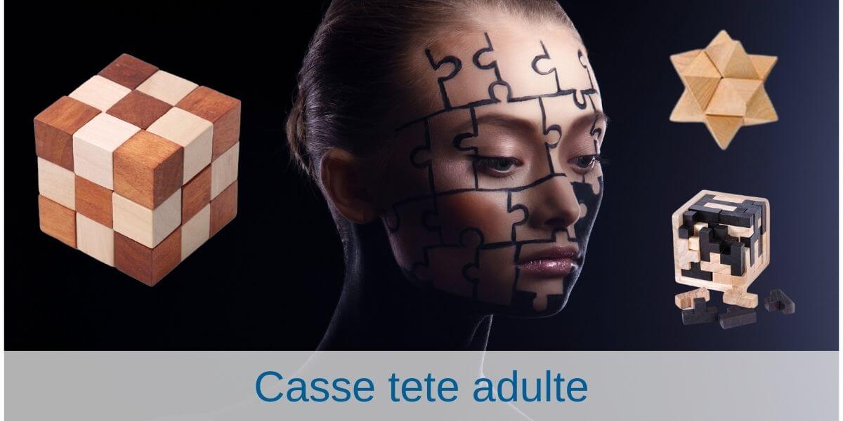 Ensemble 3 Casse-Têtes Adulte