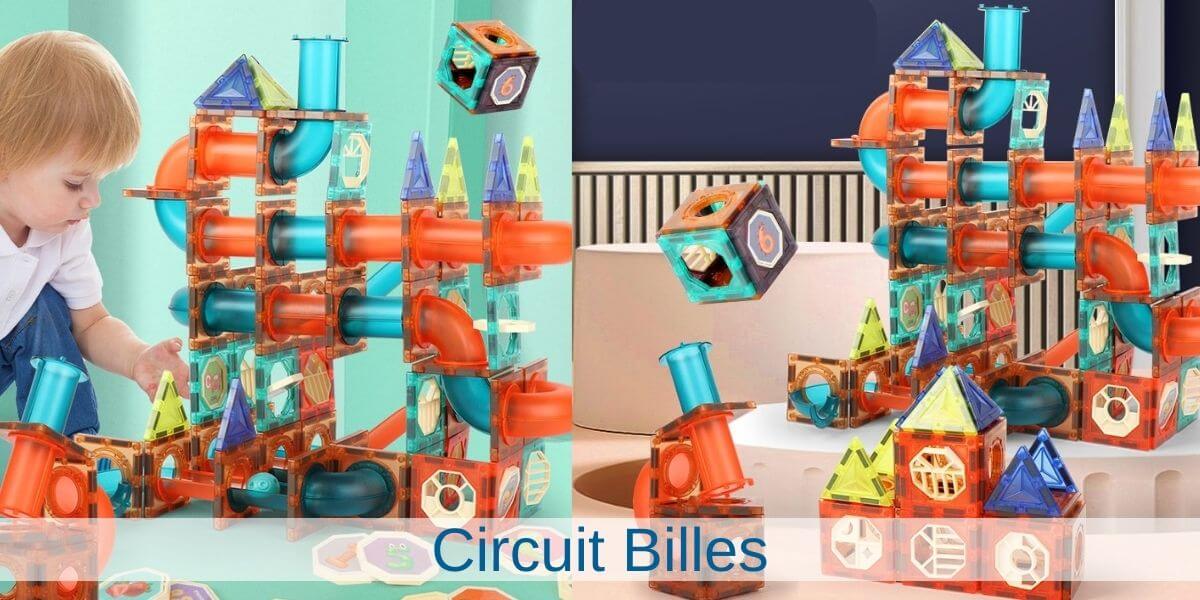 Jeux de construction bille - Circuit à bille pour enfants – L'Enfant Malin