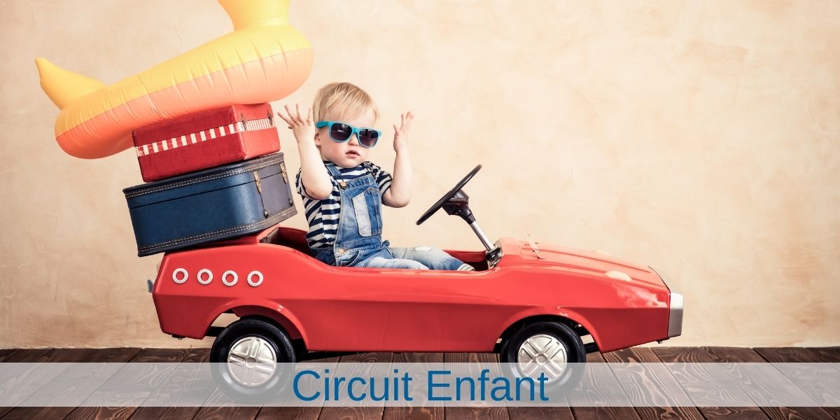 Circuit voiture montessori en bois-Petit voiture et train pour enfant –  L'Enfant Malin