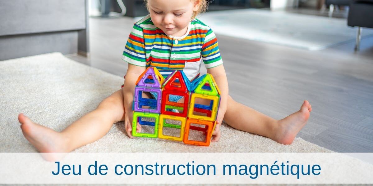 Jeu de construction magnetique - Stick aimanté de construction – L'Enfant  Malin