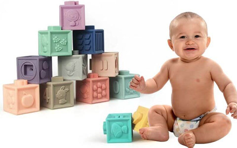 Jeux de construction bloc construction bebe enfant jeu d’éveil bébé blocs silicone motricité fine développement intellectuel jeu de construction en bois famille parentalité jeu éducatif jeu de construction magnetique blocs de construction cube de construction en bois jouet de construction; 