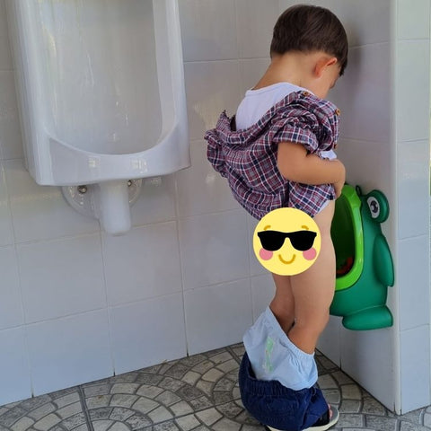 Urinoir d'apprentissage ajustable garçon - Piny la Grenouille – L