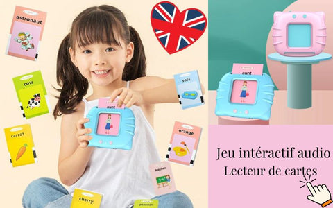 Jeu interactif audio pour apprendre l'anglais début pour les enfants