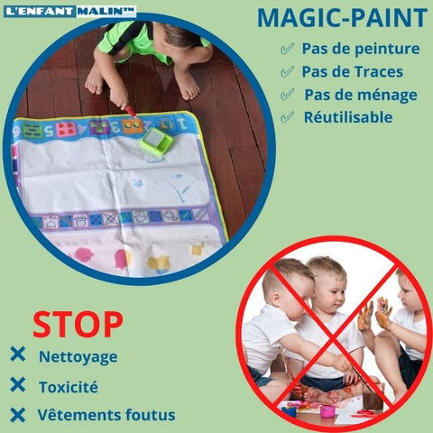 Tapis de dessin à l'eau - Dessin et peinture pour enfants – L