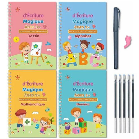 CalliPlay - Cahier d'Écriture Educatif et Réutilisable (3 à 9ans