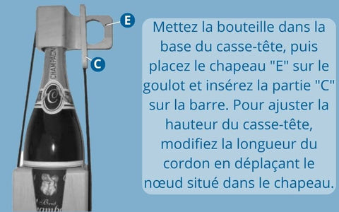 Casse-tête de Bouteille – Puzzle Bois Adulte– Cadeau Original pour