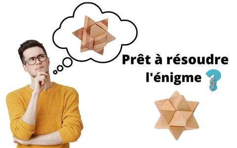 Puzzle puzzle en bois case tete etoile jeu de reflexion casse-tete chinois en bois casse tete bouteille casse tete cube soma tangram casse tete adulte; 