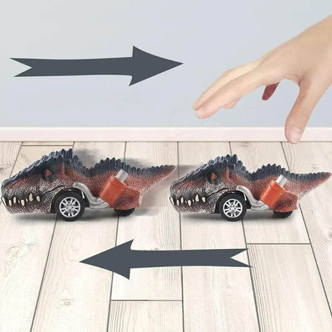 Circuit voiture dinosaure - Jouet dinosaure et petite voiture enfant –  L'Enfant Malin