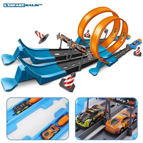 Looping children's car circuit - high speed toy car circuit – L