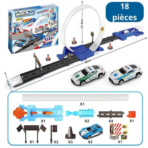 Dinausaure Circuit Voiture Enfant -Flexible Circuit Electrique