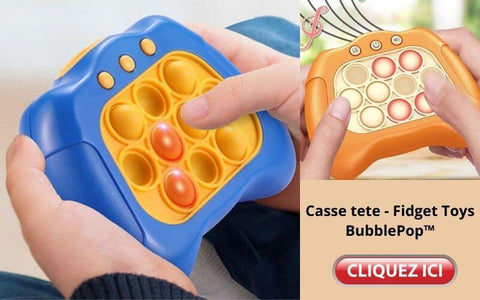 casse tête fidget toys bubble pop jeux éducatifs enfant anti stress