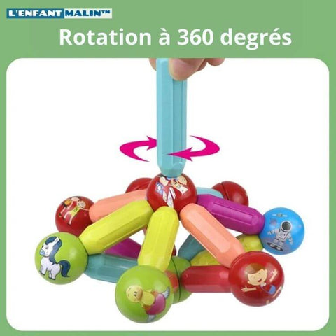 MAGNET-ME™ : Le jeu de construction magnetique pour tous les ages ! –  L'Enfant Malin