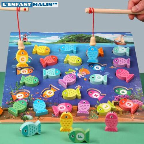 jeu aimanté jeu magnétique jeu de pêche à la ligne enfant boutique jeux éducatifs L'Enfant Malin
