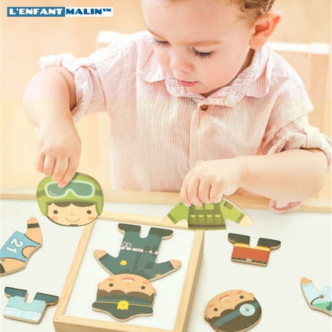 Boite puzzle magnétique - Jeu magnetique puzzle enfant avec boite –  L'Enfant Malin