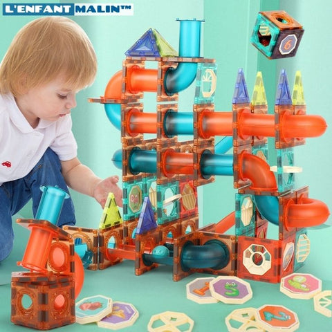 Jeu de Construction Magnétique pour Enfant – Pour Les Petits