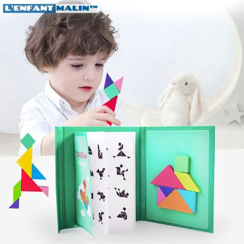 puzzle magnétique jeu magnétique jeu aimanté jeu aimanté bebe jeu magnetique bebe puzzle tangram puzzle enfant boutique enfant malin jeu éducatifs