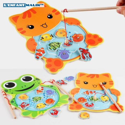 jeu de pêche magnétique en bois pêche magnetique enfant puzzle enfant puzzle magnétique jeu magnétique jeu aimantés jeux aimantés puzzle magnetique enfant tangram montessori jeux éducatifs enfant malin boutique en ligne jeux magnétiques