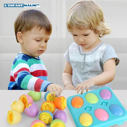 Montessori 3D puzzle - Easter egg assembly game for children – L'Enfant  Malin