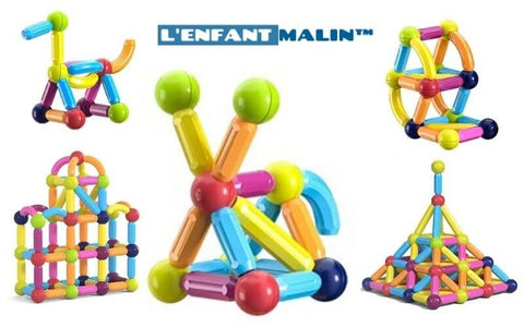 MAGNET-ME™ : Le jeu de construction magnetique pour tous les ages ! – L' Enfant Malin