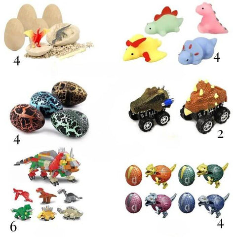 calendrier de l'avant noel jouet dinosaure oeufs de dinosaures pour les enfants