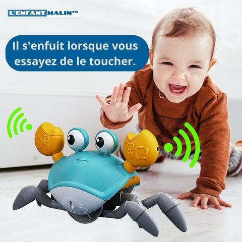 crabe dansant jouet musical bébé jouet musical jouet lumineux et musical jouet musical bebe jouet musical instrument jouet musical 1 an jouet musical 18 mois jouet jeu educatif boutique enfant malin bebe enfant