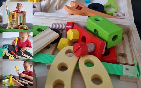 jeu de construction en bois jouets bois pour les enfants