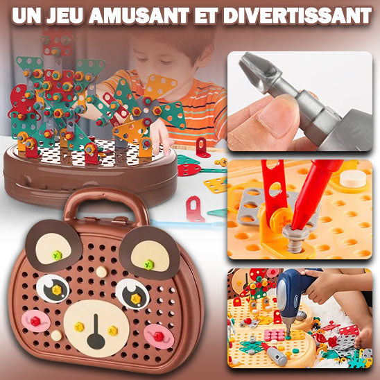 mallette de bricolage pour enfant ours