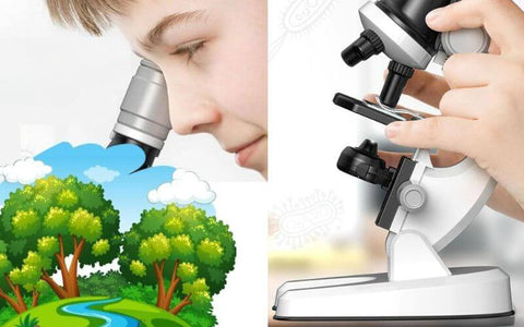 Microscope enfant - Micropoche™ microscope junior transportable – L'Enfant  Malin