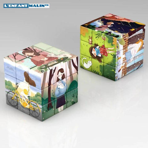 Rubik's Cube 3x3 - Rubik's original pour adulte – L'Enfant Malin