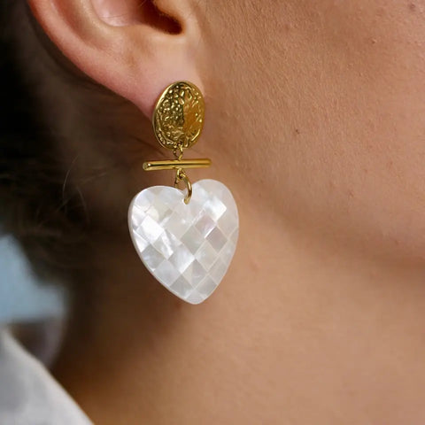 Boucle d'oreille Saint-Valentin