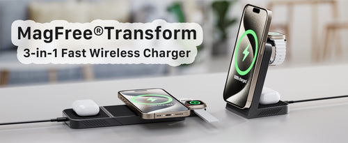 MagFree Transform 3in1 Magnetic Wireless Charger