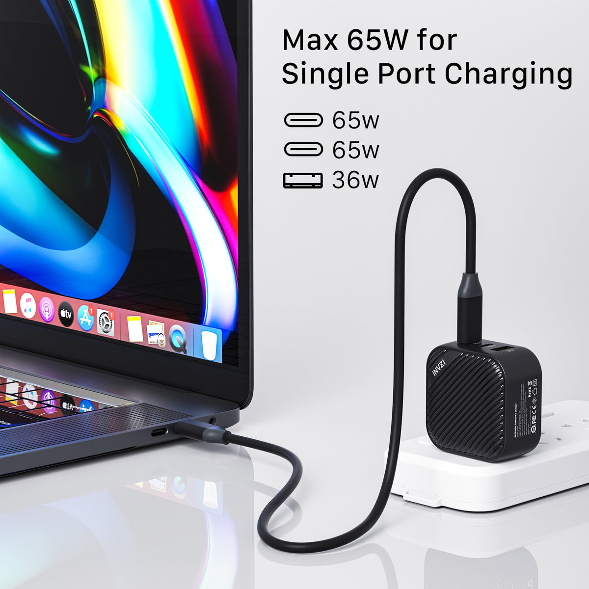 65W USB-C GaN Charger - iFixit Fast Charger