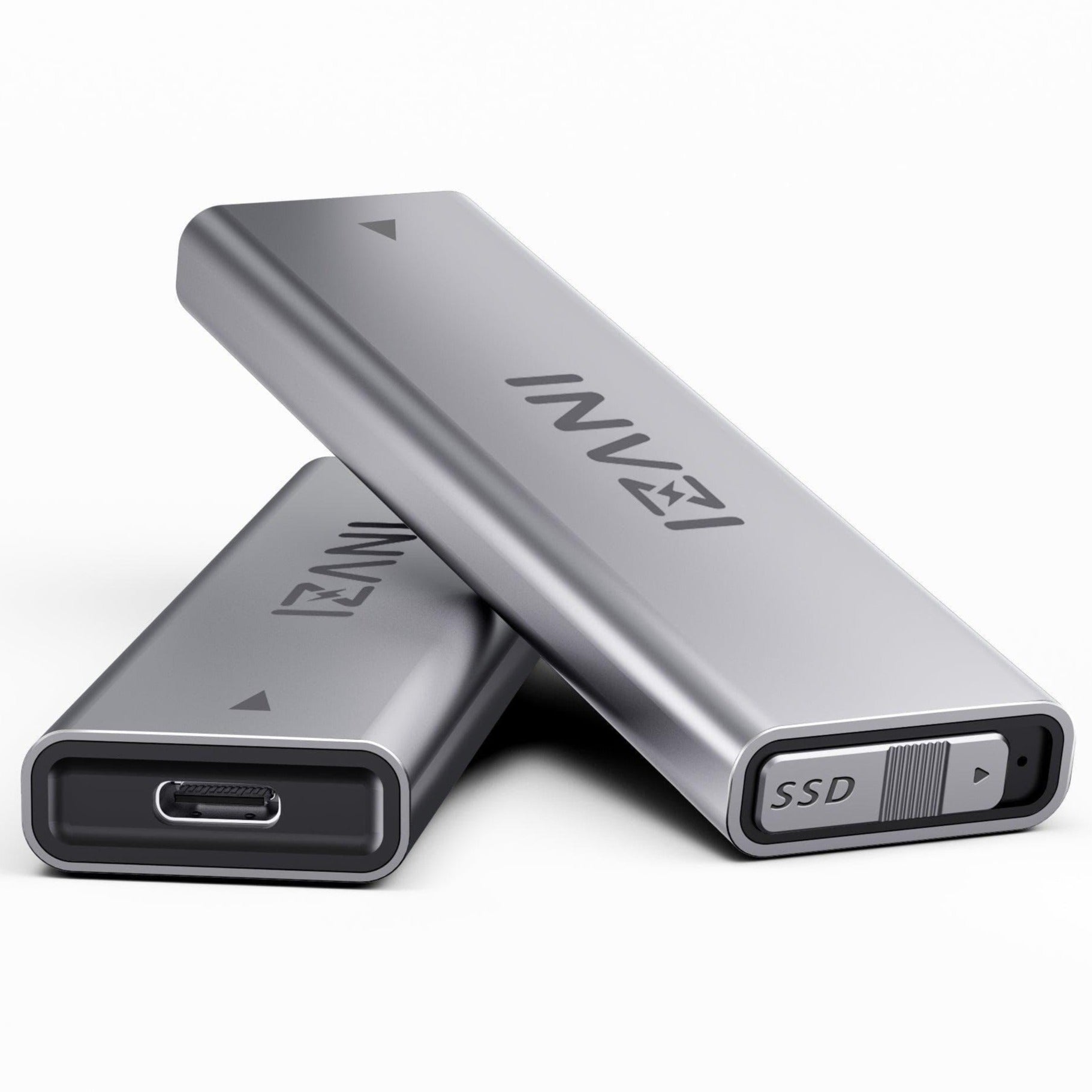 INVZI SSD Enclosure NVMe and SATA 10Gbps
