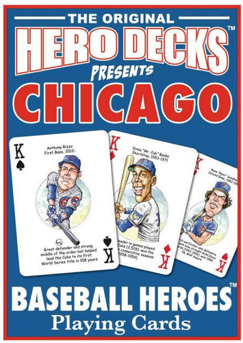 MasterPieces MLB Chicago Cubs Playing Cards, 1 unit - Gerbes Super