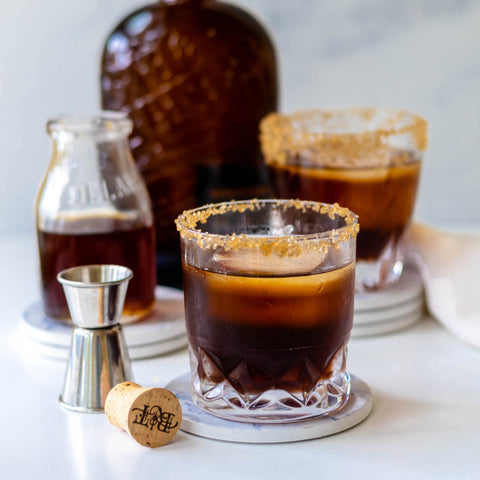 whiskey maple coffee cocktail