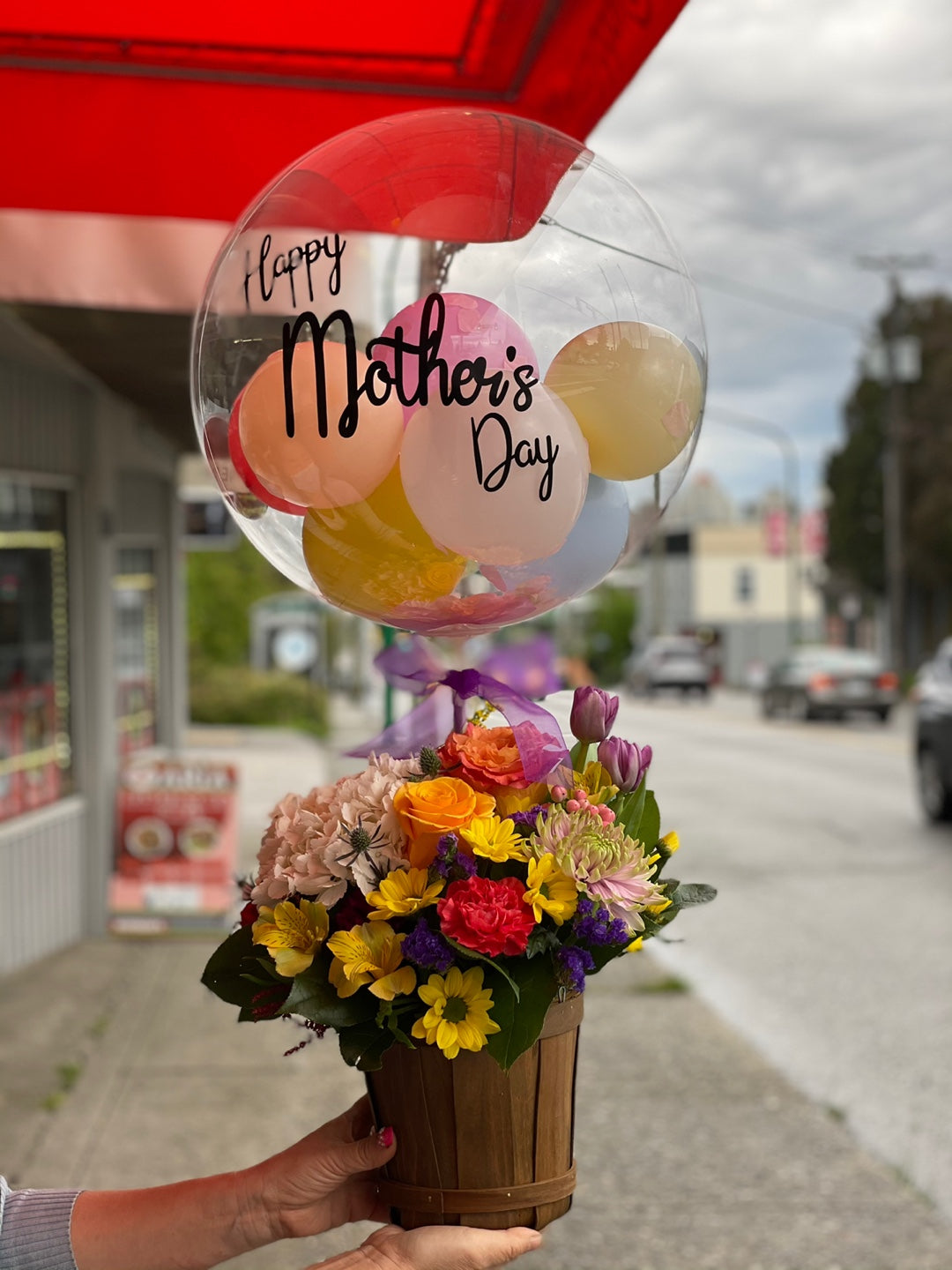 Mother's Day Flower & Balloon Set 
