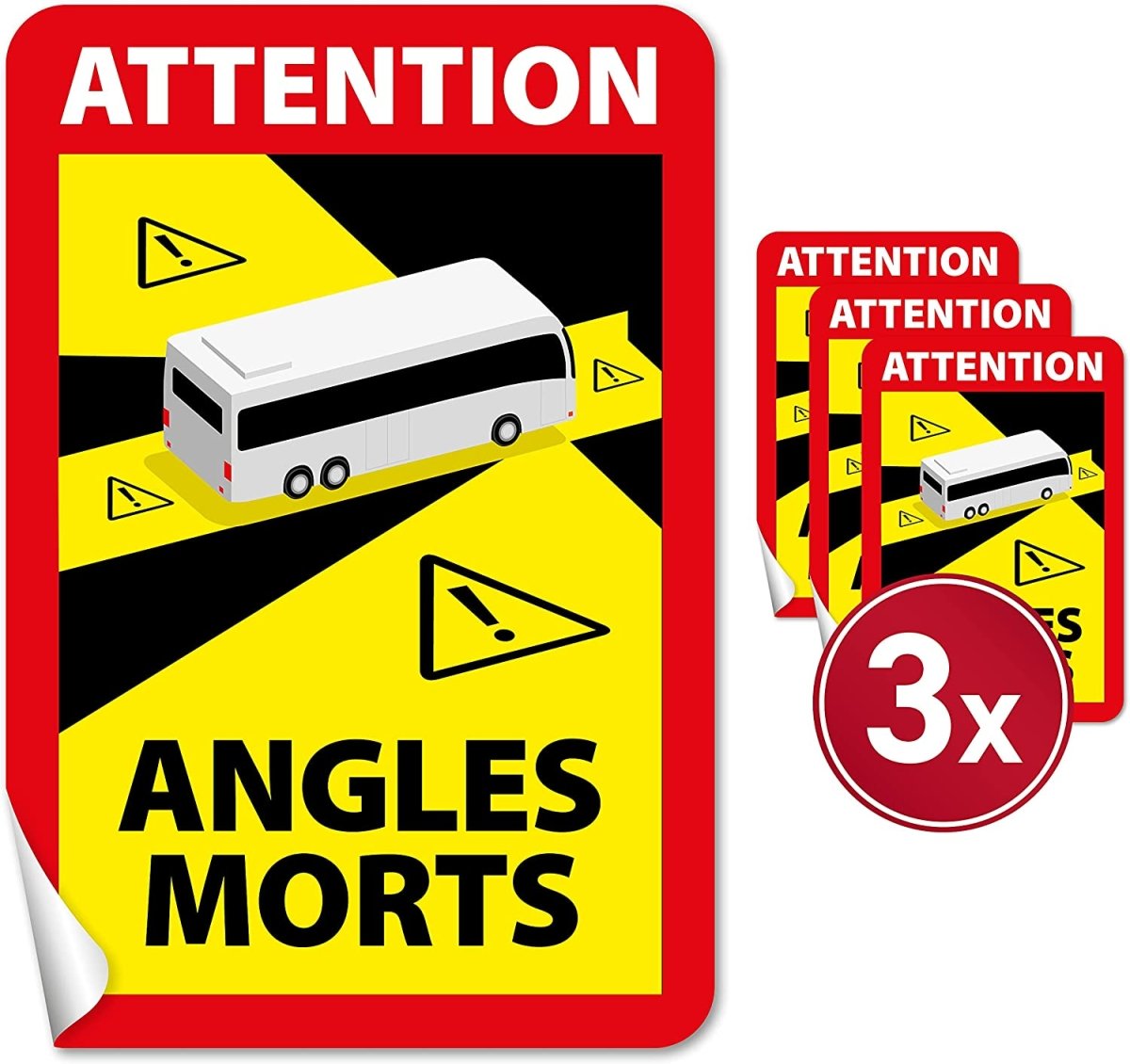 Concurreren Raad Zich voorstellen Blind Spot Sticker - Angels Morts Sticker for increased road safety in -  Bremssattel-Aufkleber