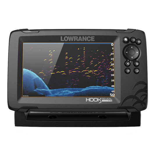 Lowrance Eagle 7 w/SplitShot Transducer Discover OnBoard Chart [000-16 –  NavStore