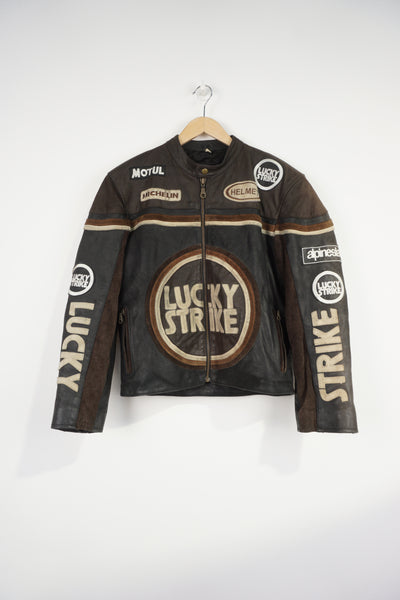 Avirex Slam Dunk 05 Leather Varsity Jacket