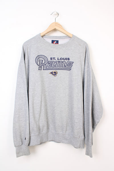 St Louis Rams American Football Sweatshirt - Blue - XXL – Headlock