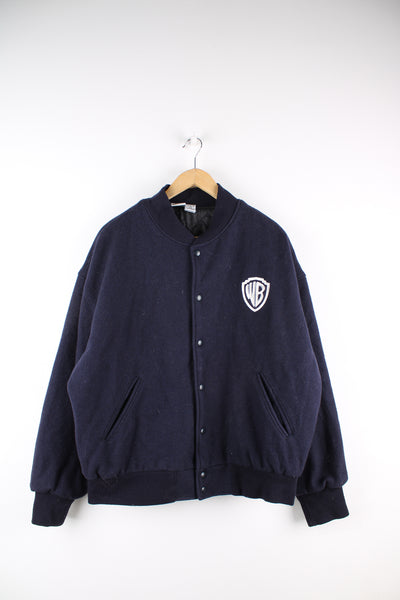 Vintage Warner Bros Varsity Jacket Warner Bros Production Film Varsity  Jacket for Cast and Crew TTS Large refer Measurements 