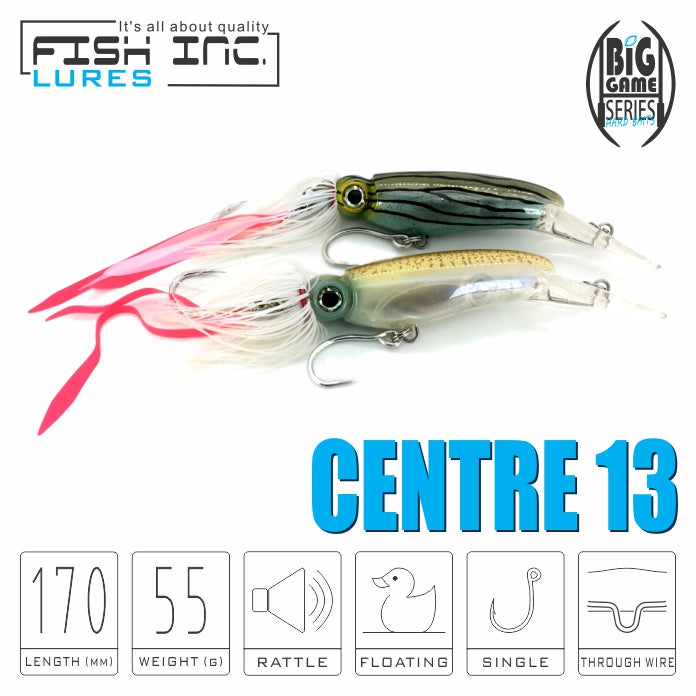 Centre 12 150mm Trolling Lure – Fish Inc Lures INTL