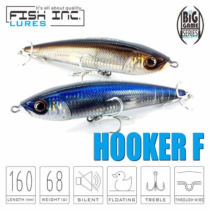 Hooker 110mm Sinking Stickbait – Fish Inc Lures INTL