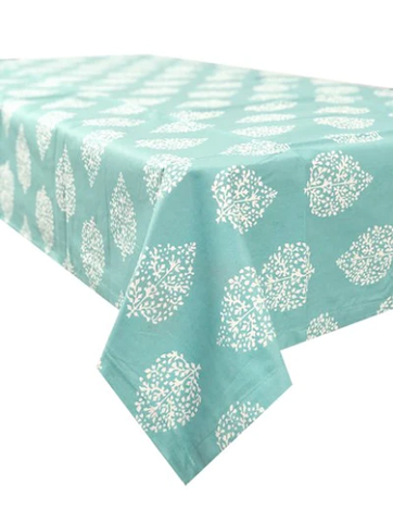 Green Tablecloth