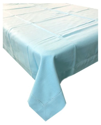 Light Blue Tablecloth