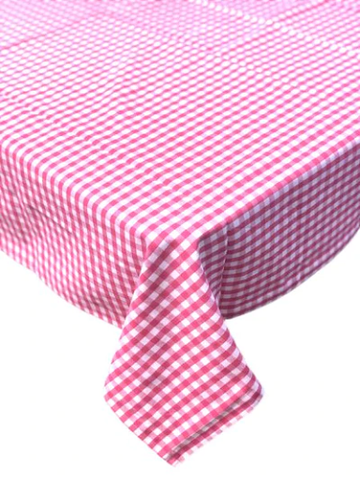 Pink Tablecloth